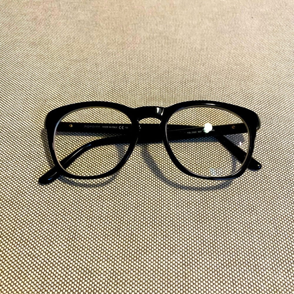 Yves Saint Laurent YSL 2322 Black Eyeglass Frames